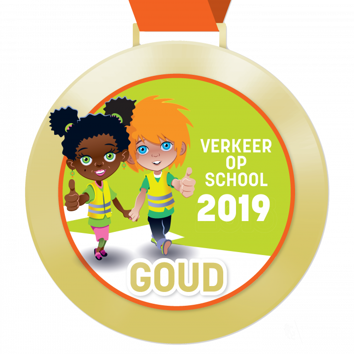 Digitale Schoolpoortmedaille Goud 2019